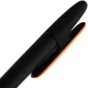 Ручка шариковая пластиковая Prodir DS5 TRR-P Soft Touch, черная / оранжевая - фото № 6