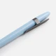 Ручка шариковая пластиковая Prodir DS5 TSM Metal Clip, голубая / серая - фото № 5