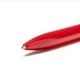 Ручка шариковая пластиковая Stamina Kiki, красная - фото № 3