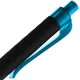 Ручка шариковая Prodir QS01 PRT-P Soft Touch, черная / голубая - фото № 6
