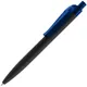 Ручка шариковая Prodir QS01 PRT-P Soft Touch, черная / синяя - фото № 1