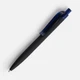 Ручка шариковая Prodir QS01 PRT-P Soft Touch, черная / синяя - фото № 1