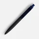 Ручка шариковая Prodir QS01 PRT-P Soft Touch, черная / синяя - фото № 3