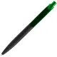 Ручка шариковая Prodir QS01 PRT-P Soft Touch, черная / зеленая - фото № 4