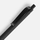 Ручка шариковая пластиковая Prodir QS03 PRP Tyre Soft Touch, черная - фото № 4