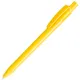Ручка шариковая пластиковая Lecce Pen Twin Solid, желтая - фото № 1
