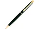 Ручка шариковая металлическая Waterman Hemisphere Black GT, черная / золотая - фото № 1