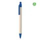 Ручка шариковая из переработанных материалов Mito Pen, синяя - фото № 1
