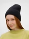 Шапка Molti Color Boom, черная - фото № 3