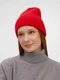 Шапка Molti Color Boom, красная - фото № 3