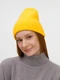 Шапка Molti Color Boom, желтая - фото № 3