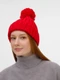 Шапка Molti HappyGo, красная - фото № 3