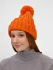 Шапка Molti HappyGo, оранжевая - фото № 3