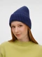 Шапка Molti Laconi, синяя - фото № 4