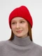 Шапка Molti Spotti, красная - фото № 4