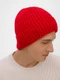 Шапка Molti Spotti, красная - фото № 5
