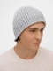 Шапка Molti Spotti, светло-серая - фото № 5