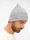 Шапка Sherst Bellish, светло-серая - фото № 7