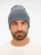Шапка Sherst Nobilis Mono, серая - фото № 4