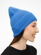 Шапка Sherst Nobilis Mono, синяя - фото № 7