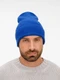 Шапка Sherst Nobilis Mono, ярко-синяя - фото № 4