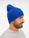 Шапка Sherst Nobilis Mono, ярко-синяя - фото № 5
