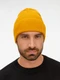 Шапка Sherst Nobilis Mono, желтая - фото № 4