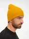 Шапка Sherst Nobilis Mono, желтая - фото № 5