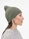 Шапка Teplo Catch Match без помпона, зеленая - фото № 7