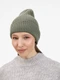 Шапка Teplo Catch Match без помпона, зеленая - фото № 6