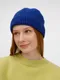 Шапка Teplo ComFleece, темно-синяя - фото № 5