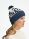 Шапка Teplo Wintertude, синяя / белая - фото № 5