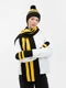 Шапка вязаная Teplo Winwear, черная / желтая - фото № 11