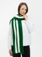 Шарф акриловый Teplo Winwear, темно-зеленый - фото № 6