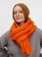 Шарф HappyGo, оранжевый - фото № 4