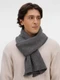 Шарф Laconi, темно-серый - фото № 6