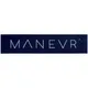 Шарф Manevr Bereg, серый / синий - фото № 3