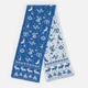 Шарф Teplo Holidale, синий / белый - фото № 2
