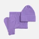 Шарф Teplo Yong, сиреневый - фото № 4