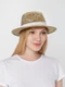 Шляпа Daydream, бежевая/ белая - фото № 5