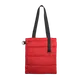 Шопер с кнопкой Superbag Bubble, красный / черный - фото № 1