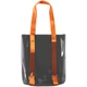 Шопер Molti Clear Fest, серый / оранжевый - фото № 1