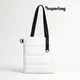 Шоппер с кнопкой Superbag Bubble, белый / черный - фото № 1