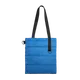 Шоппер с кнопкой Superbag Bubble, голубой / черный - фото № 9
