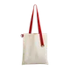 Шопер Superbag, бежевый / красный - фото № 1