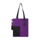 Шоппер Superbag Color, фиолетовый / черный - фото № 2