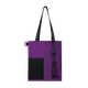 Шоппер Superbag Color, фиолетовый / черный - фото № 4