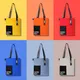 Шопер Superbag Color, красный / черный - фото № 5