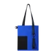 Шопер Superbag Color, синий / черный - фото № 7