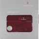 Швейцарская карта Victorinox SwissCard, 13 функций, красная - фото № 6